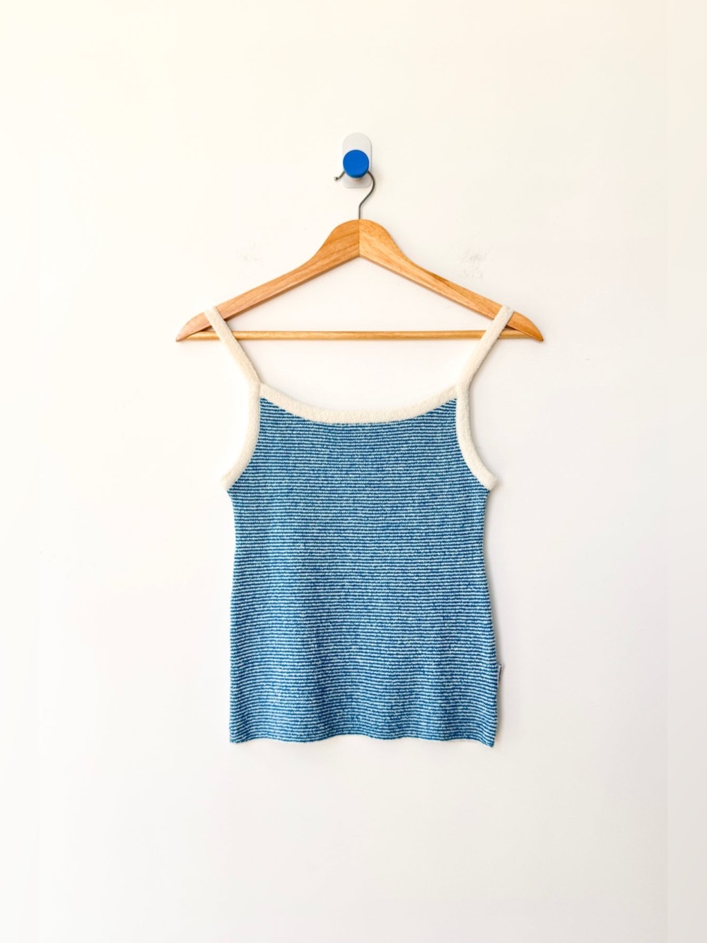 Le Bon Shoppe Lily Sweater Cami Top Tank Blue Stripe Size XS/S New NWT